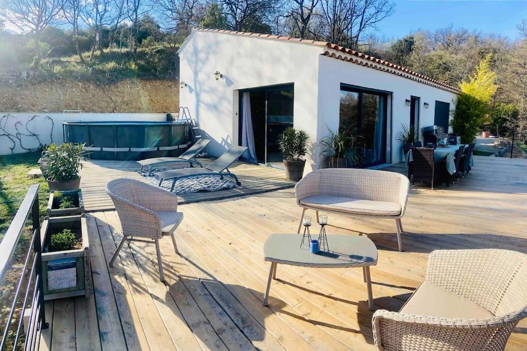 Superbe Villa En Provence 85 M2 Puimichel Eksteriør bilde